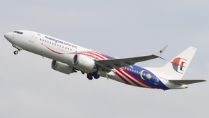 Photo of 9M-MVE - Boeing 737 MAX 8 operated by Malaysia Airlines
