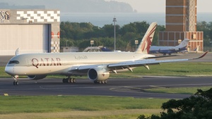Photo of A7-AOB - Airbus A350-1041 operated by Qatar Airways