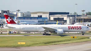 Photo of HB-JNJ - Boeing 777-3DE(ER) operated by Swiss International Air Lines