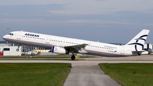 Photo of SX-DGA - Airbus A321-231 operated by Aegean Airlines