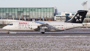 Photo of HB-IYU - British Aerospace Avro RJ100 operated by Swiss International Air Lines