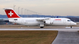 Photo of HB-IYY - British Aerospace Avro RJ100 operated by Swiss International Air Lines