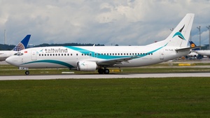 Photo of TC-TLA - Boeing 737-4Q8 operated by Tailwind Airlines