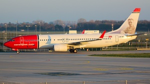 Photo of LN-NGB - Boeing 737-8JP operated by Norwegian Air Shuttle