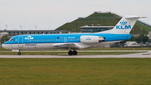 Photo of PH-KZR - Fokker 70 operated by KLM Cityhopper