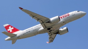 Photo of HB-JBH - Airbus A220-100 operated by Swiss International Air Lines