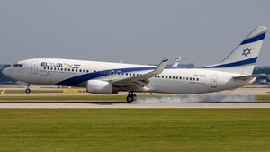 Photo of 4X-EKS - Boeing 737-8HX operated by El Al Israel Airlines