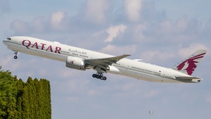 Photo of A7-BAM - Boeing 777-3DZ(ER) operated by Qatar Airways