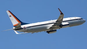Photo of HS-HMK - Boeing 737-8Z6(BBJ2) operated by Royal Thai Air Force