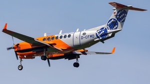 Photo of D-CFMD - Beechcraft B300 Super King Air 350 operated by FCS Flight Calibration Services