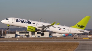 Photo of YL-CSG - Airbus A220-300 operated by airBaltic