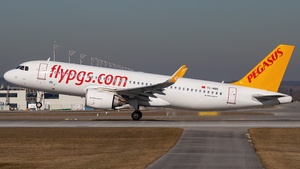 Photo of TC-NBE - Airbus A320-251N operated by Pegasus Airlines