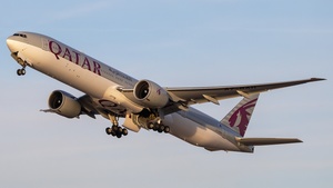 Photo of A7-BAH - Boeing 777-3DZ(ER) operated by Qatar Airways