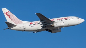 Photo of TS-IOK - Boeing 737-6H3 operated by Tunisair
