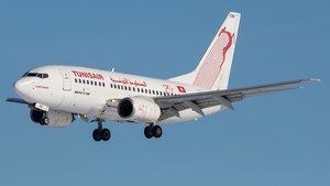 Photo of TS-IOM - Boeing 737-6H3 operated by Tunisair
