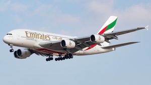 Photo of A6-EUH - Airbus A380-861 operated by Emirates
