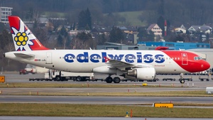 Photo of HB-JJL - Airbus A320-214 operated by Edelweiss Air