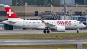 Photo of HB-JBD - Airbus A220-100 operated by Swiss International Air Lines