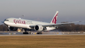 Photo of A7-BEQ - Boeing 777-3DZ(ER) operated by Qatar Airways