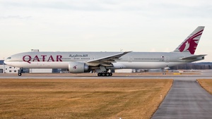Photo of A7-BEI - Boeing 777-3DZ(ER) operated by Qatar Airways