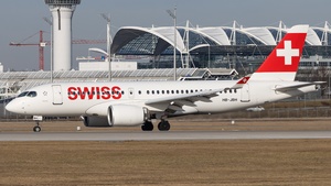 Photo of HB-JBH - Airbus A220-100 operated by Swiss International Air Lines