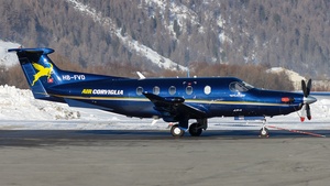 Photo of HB-FVD - Pilatus PC-12 NG operated by Air Corviglia