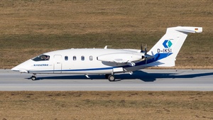 Photo of D-IKSI - Piaggio P.180 Avanti II operated by Kroschke Sign International