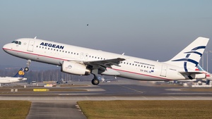 Photo of SX-DVL - Airbus A320-232 operated by Aegean Airlines