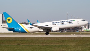 Photo of UR-PSM - Boeing 737-8FZ operated by Ukraine International Airlines