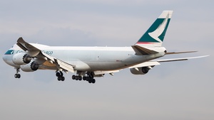 Photo of B-LJJ - Boeing 747-867F operated by Cathay Pacific Cargo