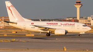 Photo of TS-IOR - Boeing 737-6H3 operated by Tunisair