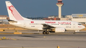 Photo of TS-IOM - Boeing 737-6H3 operated by Tunisair