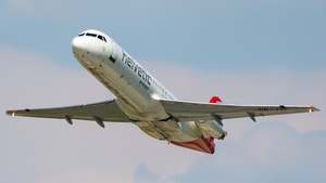 Photo of HB-JVE - Fokker 100 operated by Helvetic Airways