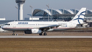 Photo of SX-DVS - Airbus A320-232 operated by Aegean Airlines