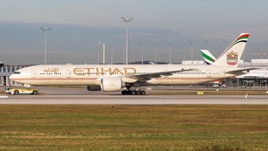 Photo of A6-ETN - Boeing 777-3FX(ER) operated by Etihad Airways