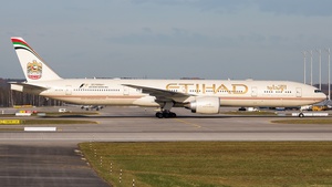 Photo of A6-ETN - Boeing 777-3FX(ER) operated by Etihad Airways