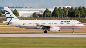 Photo of SX-DGC - Airbus A320-232 operated by Aegean Airlines