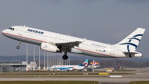Photo of SX-DGK - Airbus A320-232 operated by Aegean Airlines