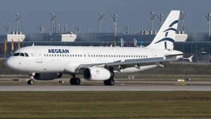 Photo of SX-DGV - Airbus A320-232 operated by Aegean Airlines