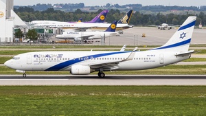 Photo of 4X-EKS - Boeing 737-8HX operated by El Al Israel Airlines