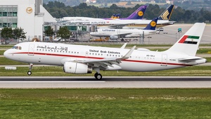 Photo of A6-SHJ - Airbus A320-232(CJ) Prestige operated by Sharjah Ruler's Flight