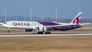 Photo of A7-BAE - Boeing 777-3DZ(ER) operated by Qatar Airways