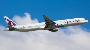 Photo of A7-BEA - Boeing 777-3DZ(ER) operated by Qatar Airways