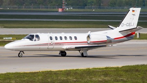 Photo of D-CELI - Cessna 550B Citation Bravo operated by Euro Link