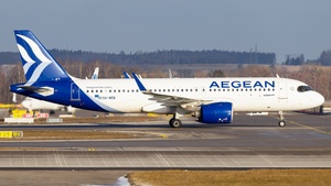 Photo of SX-NEB - Airbus A320-271N operated by Aegean Airlines