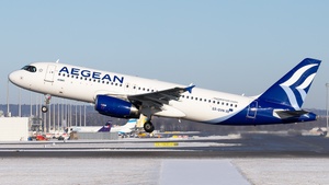 Photo of SX-DVN - Airbus A320-232 operated by Aegean Airlines