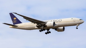 Photo of HZ-AK74 - Boeing 777-FFG operated by Saudia Cargo