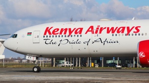 Photo of 5Y-KZX - Boeing 777-3U8(ER) operated by Kenya Airways