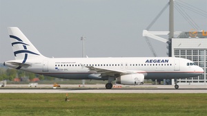Photo of SX-DVL - Airbus A320-232 operated by Aegean Airlines