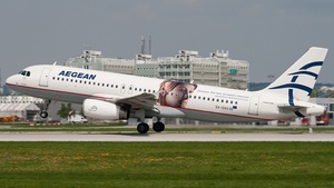 Photo of SX-DVU - Airbus A320-232 operated by Aegean Airlines